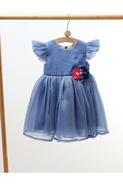 MiniKids Premium dress, Maranda, blue model