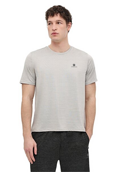 lumberjack MB CT1328 MLN T-SH 6FX Γκρι ανδρικό κοντομάνικο μπλουζάκι