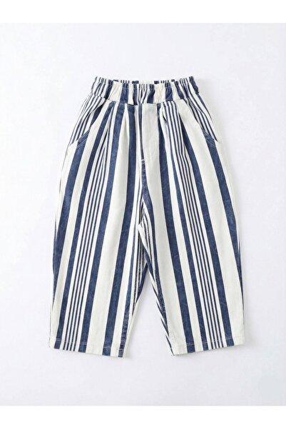 Daisy Dolly Унисекс детски панталони с райета