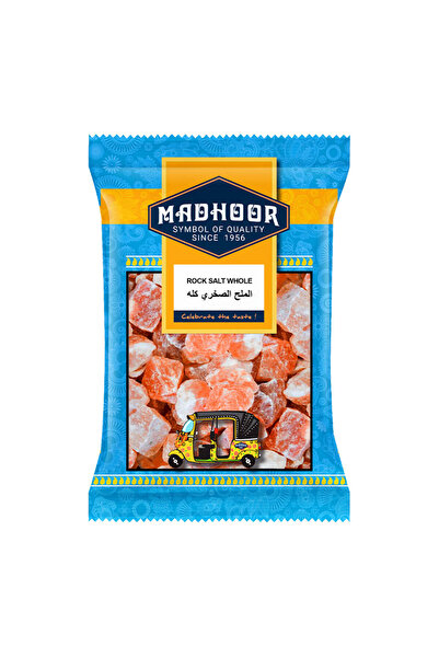 MADHOOR ROCK SALT WHOLE 250GM