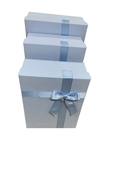 PAZARAKOŞ HEDİYE DAMAT GELİN SÖZ FİYONKLU AÇIK MAVİ KINA BOHÇA SETİ 3 LÜ