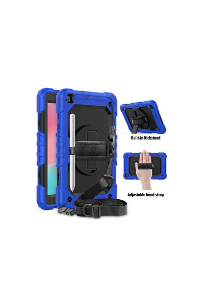 byhodi Samsung Galaxy T290 Tab A 8 Case Pars Tablet Cover - Blue