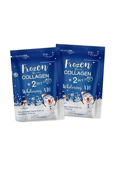 Gluta Frozen عبوة من كبسولات الكولاجين (قطعتان)