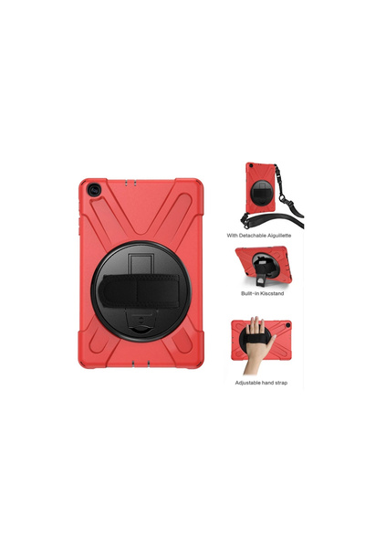 byhodi Samsung Galaxy T510 Tab A 10.1 Case Amazing Tablet Cover - Red