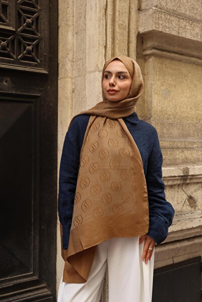 Şalland Na'i Pure S Desen Şal Sahra