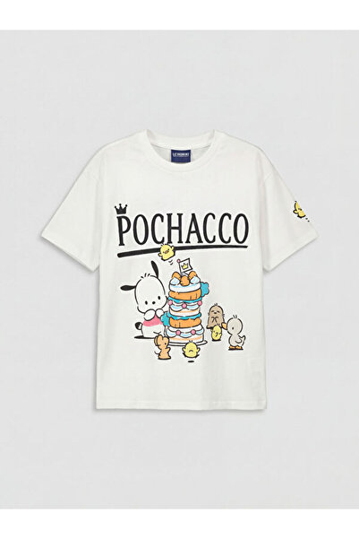 LC Waikiki Selections I Zero Roba Collar Pochacco Printed Girl's T-Shirt from...