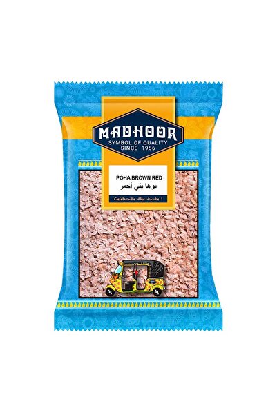 MADHOOR POHA BROWN RED 500GM