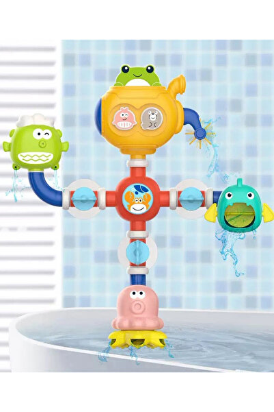 Fab N Funky Cartoon Theme 3D Puzzles, Colorful Pipes, Valves, Rotating Featur...