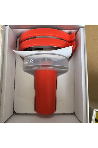 Choice3 رأس شيشة أحمر عربي، طقم رأس فرنسي كويزار، حامل فحم تبغ مع علبة هدايا،...