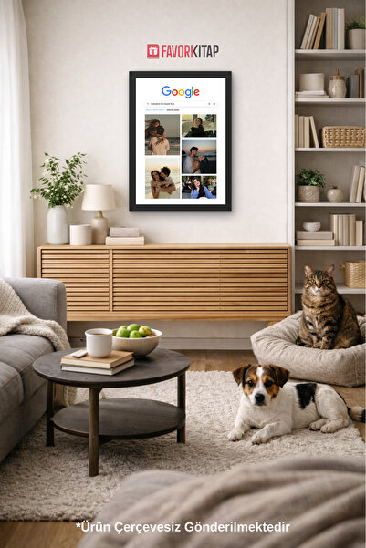 FavoriKitap Sevgiliye Hediye Dünyanın En Güzel Kızı Tablosu Kişiye Özel Fotoğ...