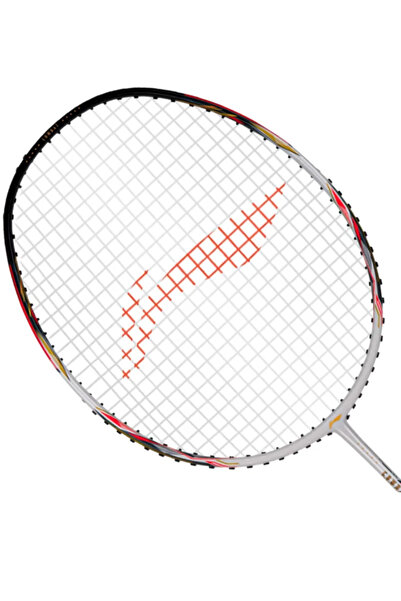 Li-Ning Combat-z8 4u head heavy balance badminton racket , White