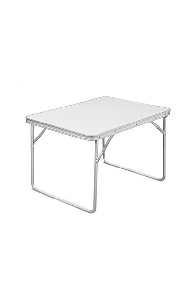 PROCART Masă pliabilă de camping, 80x60x70 cm, blat laminat, cadru din alumin...