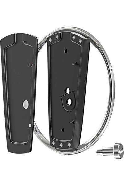 Arabest Black Vertical Console Stand,with Anti-Slip Pads - Space Saving Conso...