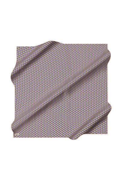 Aker Dark Gray 90X90 Silk Crepe Satin Scarf