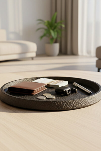 doyonix Dekoratif Anahtarlık Dekoratif Tabak & Kase ve Modern Yuvarlak