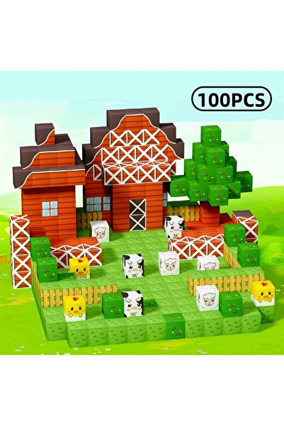 Choice 888-31 100pcs Magnetic Building Blks Set Creative Home Decoration Perf...