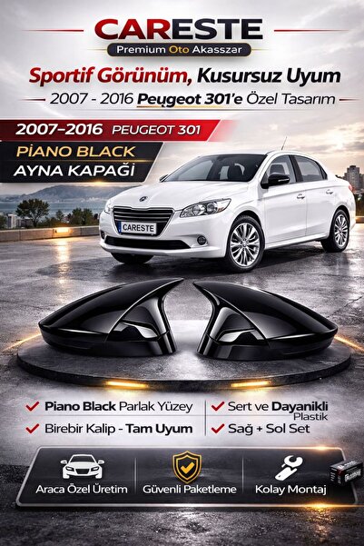 CarEste PEUGEOT 301 2007-2016 MODELLER ARASI YARASA AYNA KAPAĞI