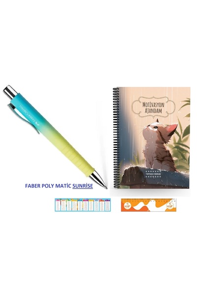 Faber Castell Poly matic sunrise 0.7 mm versatile pen and agenda