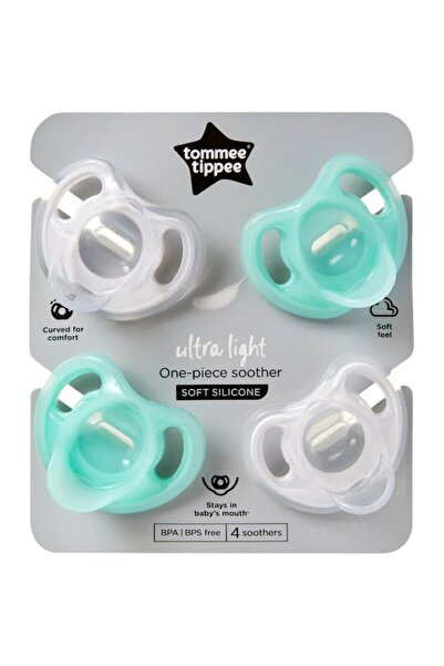 Tomme Tippee Suzeta ortodontica Tommee Tippee Ultra Light, 0-6 luni, Transpar...