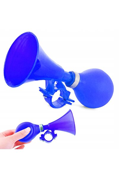 CN Детска велосипедна тромпетна тръба, дължина 14,5 см, син цвят