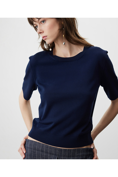 MISS IPEKYOL Bisiklet yaka basic triko