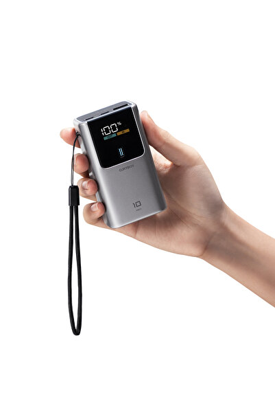 Cuktech 10 باور بانك صغير بسعة 10000 مللي أمبير، شحن سريع محمول بقوة 55 واط ك...