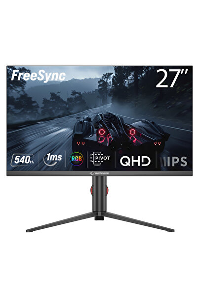 Rampage RIPPER RM27F540F 27'' 540Hz 1ms Fast IPS FHD Freesync RGB Pivot PC Fl...