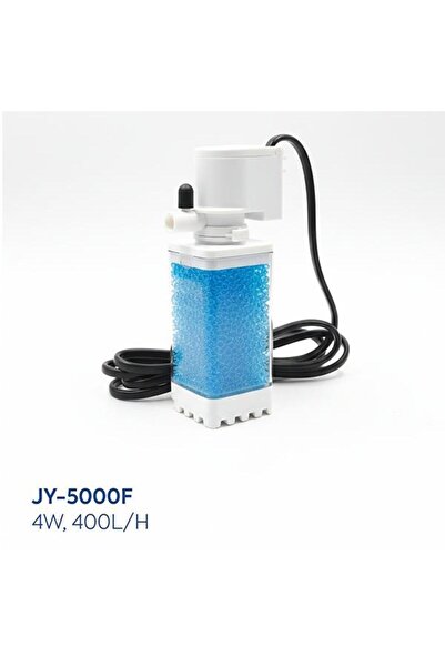 Jingye 5000F فلتر داخلي شفاف أبيض 4 واط 400 لتر/ثانية