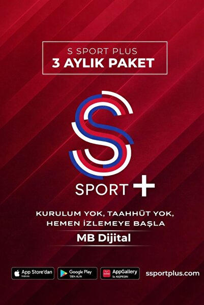 S Sport Plus 3 Aylık Paket Üyelik Kodu