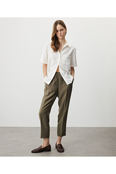 MISS IPEKYOL Carrot fit belden bağlamalı pantolon