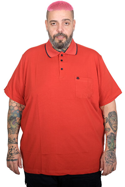 ModeXL Mode XL Large Size Men's Lycra Single Jersey Polo Neck T-Shirt with Po...