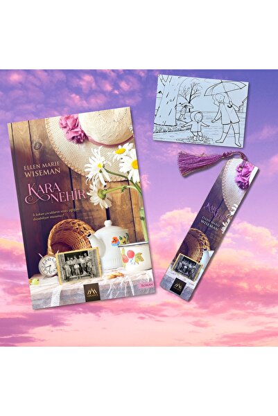 Arkadya Yayınları KARA NEHİR / PÜSKÜLLÜ AYRAÇ VE KARTPOSTAL HEDİYE