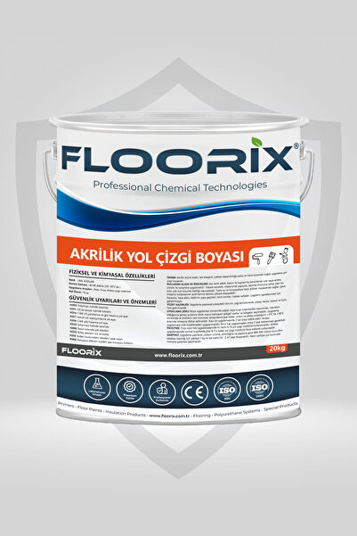 FlooriX Akrilik Yol Çizgi Boyası