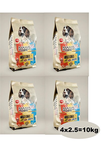 MamaVita Hindi Etli Yetişkin Köpek Kuru Maması 10kg (4x2.5)