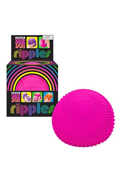 NEDOX Jucarie minge antistres NeeDoh, seria Super, roz cu valuri,...