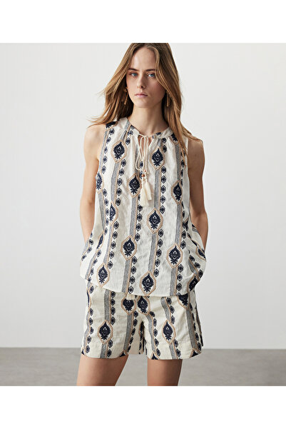 MISS IPEKYOL Nakışlı bluz