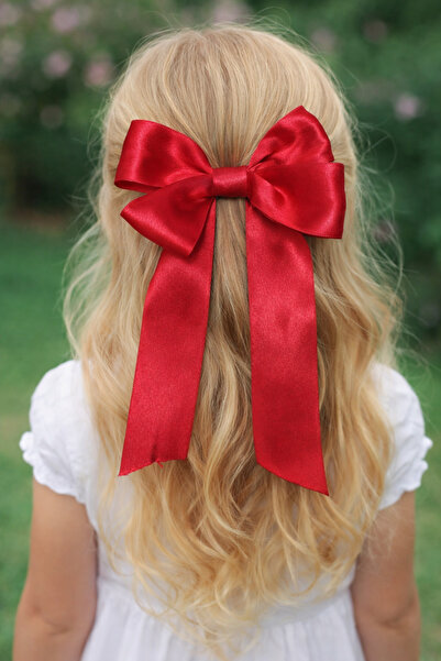 PL Red Satin Buckle with Small Clip