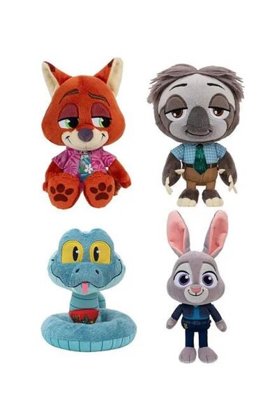 Zootropolis 2 Little Core Plush 4 Asstd.