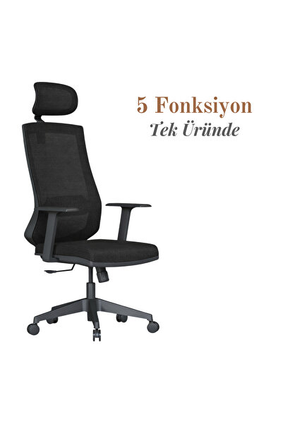 Casella Sunset Fileli Yönetici Koltuğu | Ofis Koltuğu | Ergonomik, Şık Ve Fon...