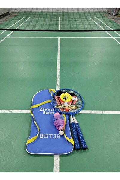 Zivvo Комплект за бадминтон с чанта Комплект ракети 2 ракети I 2 + 1 топка I ...
