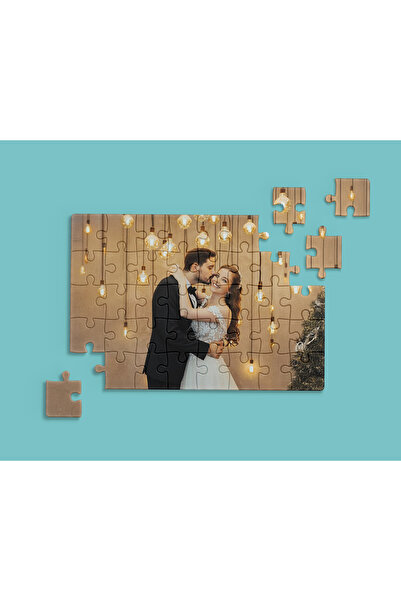 suncrafted Kişiye Özel Fotoğraflı Puzzle Yapboz - 130 Parça A3 Boyut Sevgiliy...