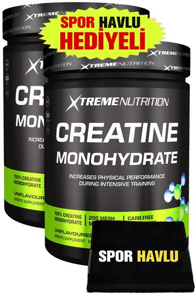 Xtreme Nutrition كرياتين 1000 جرام (500 جرام × 2) - بدون نكهات - 200 حصة - 10...