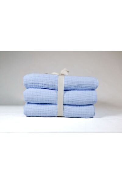 Sabia 100% Cotton Baby Muslin Pique Set of 3 100X160 cm