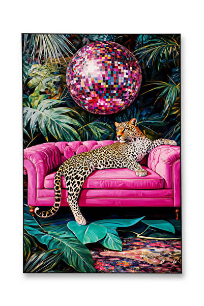 Rugs Modern Halı SDT Kaplan Detaylı Dokuma Taban Modern Dekoratif Halı sdt283