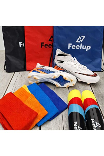 football Unisex Football Boots Set of 3+Bag+Socks+Shin Guards