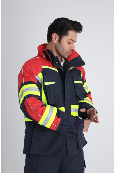 YAREN TEKSTİL Firefighter Outfit Coat Top