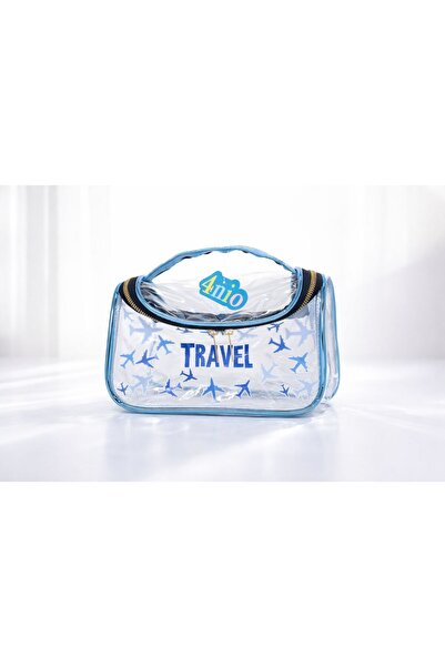 4nio Transparent Multi-Purpose Bag ^'Travel^'
