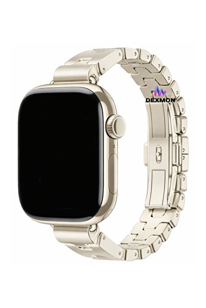 Dexmon Watch 11 10 46mm 9 8 7 6 Se Ultra Compatible 42-44-45-49mm Slim Link S...