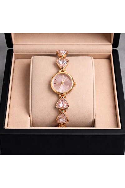 Spectrum Taşlı Roma rakamlı kadın kol saati