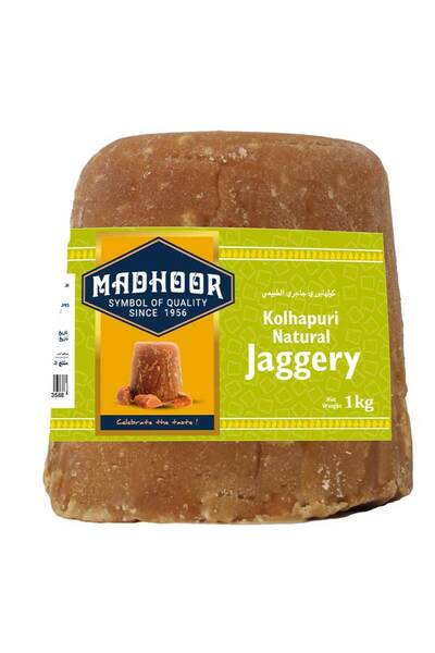 MADHOOR جاجري طبيعي كولهابوري 1 كجم